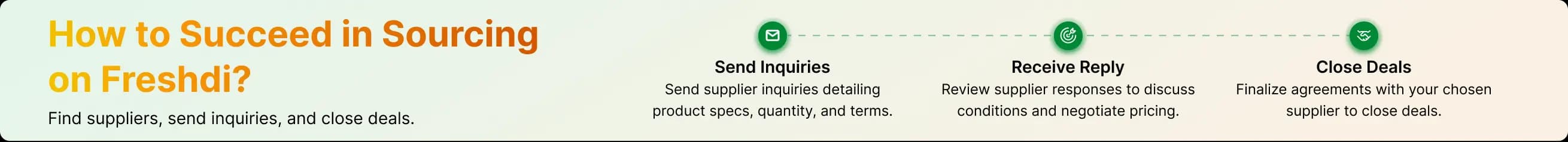 How to Succeed in Sourcing on Freshdi