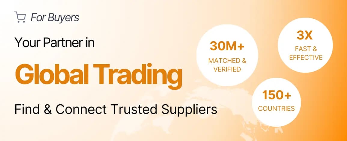 Don’t miss out! Find and connect with Global Suppliers today.